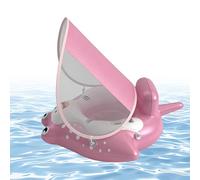 Children's Pool Float, Inflatable Equipment with Canopy for Training, Anti-Spill Pool Float | For Boys and Girls from 6 to 36 Months, Youth, Outdoor Water Activities, Jar