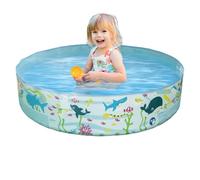 Children's Pools - Inflatable Children's Pool | Includes Balls, Inflatable Rings, an Animal Bath with Hard Side Walls and Activities for Garden, Backyard and Holiday