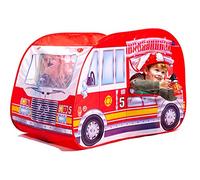 Childrens Pop Up Play Tent Designed like a/Fire Engine/Great for Fireman Sam. Playhouse, Tents for Boys Play Tent, Great Pretend Firestation for Children