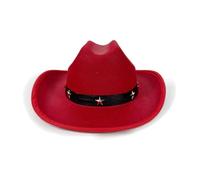 Children's Pork Pie Hat Headwear With Star Studs Ideal For Role Play And Casual Outfits Ages 3-12 Star Decorated Cowboy Hats