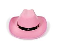 Children's Pork Pie Hat Headwear With Star Studs Ideal For Role Play And Casual Outfits Ages 3-12 Star Decorated Cowboy Hats