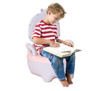 Children's Potty Chair, Children's Travel Potty | Penguin Training without Hiding Potty, Lightweight Urinal Trainer, Portable Travel Stage for Outdoor Playing, Camping