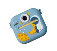 Childrens Print Camera Shockproof Silicone Covers 1080P 48MP Lens 8X Zoom 5Interactive Game Music Function Instantly Print Camera