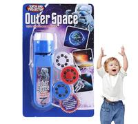 Children's Projector Torch,Fun Projector Story Flashlight Toys With 3 Discs 24 Image,Portable Educational Fun Toy, Learning Display Device For Boys & Girls, Kids Ages 3+