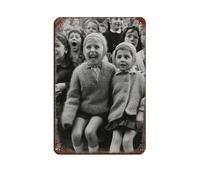 Children's Puppet Theatre Retro Poster Metal Tin Sign Chic Art Retro Iron Painting Bar People Cave Cafe Family Garage Poster Wall Decoration 8x12inch(20x30cm)