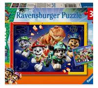 Children'S Puzzle 2D: Paw Patrol Dino Movie 2X12Pcs Ravensburger Genuine Jigsaw