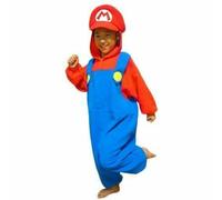 Children's pyjamas Samourai Market Nintendo Kigurumi Mario Bleu 37x28x8 cm
