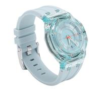 Children's Quarter Clock, 30 M Careful Time Brilliant Children Digital Watch for Women for Outdoors (Blue)