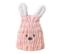 Children's quick dry towel cap - super soft microfiber hair package, can wash a face, take a shower and cosmetic use