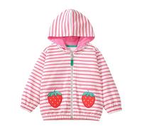 Children's Quilted Down Jacket with Hood Warm Fleece Winter Coat Hooded Jacket Zip Outdoor Jacket Transition Vest Girls Winter Jacket Cartoon Print Hiking Jacket