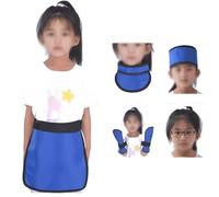 Children's Radiology Lead Clothing Full Body Set - Dental Oral Particle Scarf & Hat for CT Radiation Protection Medical clothing(C)
