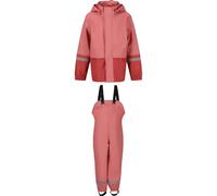 Children's raincoat set Zigzag Simba PU Rose 6 ans