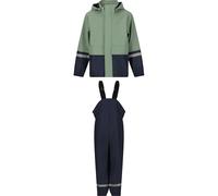 Children's raincoat set Zigzag Simba PU Vert 8 ans