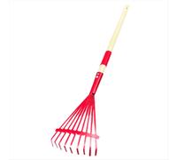 Children'S Rake with Hardwood Handle and Cute for Children, Garden Tool Children over 3 Years Old Red