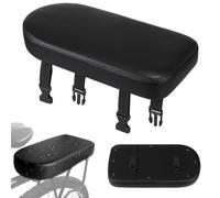 Children's Rear Bicycle Seat with Thick Padding, Comfortable Pannier Rack Seat for Large Children, Ideal for Family Trips and Everyday Rides