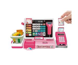 Children's Registrar with Scanner, Imitation Educational Toy - s Toy Recorders with Scanner - for Ages 4 to 6 Years Learning Mathematics Birthday for Preschool