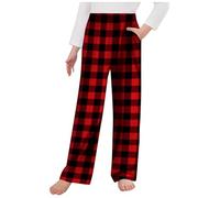 Children's Relaxed Pants Soft and Comfortable Sleepwear Bottoms for Home and Outdoor Wear Girls Without Pants Red