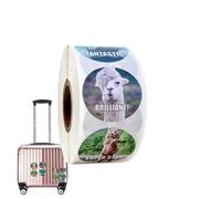 Children's Reward Stickers - Cartoon Animals Positive, Classroom Stickers | 500 Pieces Roll Stickers, 1 Inch Trendy Animal Meme Toy, Confirmation Stickers for Children, Motivational Classroom Reward