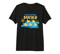 Children's Rhymes for Babies for Five Little Ducks Premium T-Shirt