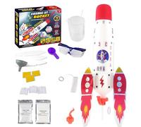 Children's Rocket - Educational Space Rocket For Kids | STEM Science Kit Interactive Preschool Learning Activities For Boys And Girls, Fine Motor Skills, Exploring, Exploring And More