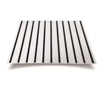 Children's Room Modern Design Black And White Stripe Rug 100 X 150 Cm