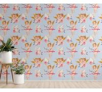 Children's Room Wallpaper Mirror Extra Thick Strong Sticky Back Art Angel