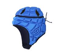 Children's Rugby Helmet Soft Padded Playing Rugby Headguards Soccer Headgear S Blue