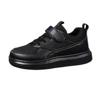 Children's Running Shoes Boys Girls Lightweight Breathable Mesh Trainers Sport Walking Casual Play Comfortable Athletic Shoes for Children, black, 11.5 UK Child