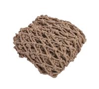 Children's Safety Net - 2x2m Hemp Rope Mesh for Balcony, Stairs, Garden, Playground & Indoor Use - Strong Climbing Protection for Kids & Pets