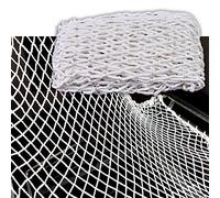 Children's Safety Net 6mm Thick Stairway Netting Outdoor Playground Fence White 1x15m Cargo Net for Trucks & Gardens & Secure for Kids