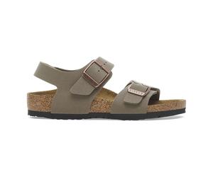 Children's sandals Birkenstock New York Birko-Flor Birkibuc Gris 28 Étroit