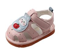 Children's Sandals Boys Baby Shoes For Boys Baby Shoes Flat Rubber Non-Slip Summer First Walking Shoes Crawling Shoes Baby Outdoor Children's Shoes Summer Outdoor Sports Children's Shoes, Z Pink4, 2
