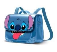 Children's satchel Karactermania Stitch Tongue Bleu 11x26x20 cm