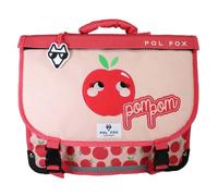 Children's satchel Pol Fox Pompom Rouge 38x14x32 cm