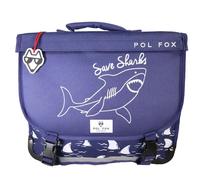 Children's satchel Pol Fox Shark Bleu 38x14x32 cm
