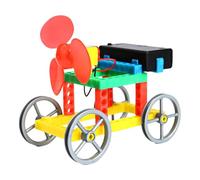 Childrens Science Education Toy Wind Energy Experiment Model Set with Single Driveshaft Design Safe and Easy to Assemble Educational Generator Set