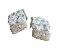 Children's Scooter Gloves Bicycles Warm Plush Mittens Kids Bike Gloves Anti Freezing Hand Muffs for Out Riding