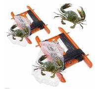 Childrens Sea Beach Crabbing 11 Metre Crab Line With Bait Bag Safety Net Rod By RSGLAM