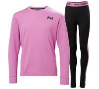 Helly Hansen Active Long Sleeve Base Layer Set Pink 11 Years Kids