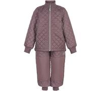 Children's set Mikk-Line Thermo Marron 10 ans