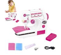 Children's Sewing Machine Toy Set - Portable Sewing Machine, Mini Sewing Machine Model | Creative Role Play Educational Game Sewing Simulation Set, Educational Handmade Creative Learning Training