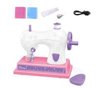 Children's Sewing Machine - Toy Sewing Machine Arts and Crafts Children's Toys Lightweight Sewing Machine | The Battery Working Portable Sewing Machine f