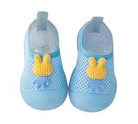 Children's Shoes Girls - Christmas Socks, House Socks, Boys' Trainers, Learning to Run, Barefoot Slippers Child, Slippers Size 24, Toddler Mary Jane, blue, 5 UK Child