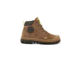 Children's shoes Palladium Pampa hi cuff Wp oz Marron 33