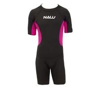 Childrens Shortie Wetsuit Age 13-14 NALU Beach Surf Shorty Wet Suit Surfing Watersports Kids Short Sleeve Suits Boys & Girls 34" Chest