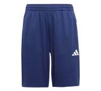adidas Junior Boys Train Essentials 3 Stripe Shorts - Navy, Dark Blue/White, Size 13-14 Years Dark Blue/White