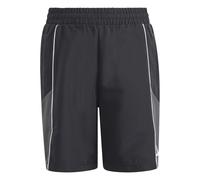 adidas Unisex Kids Color Block Woven Shorts, Black/Grey six/White, 11-12 Years