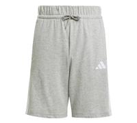 adidas Unisex Kids Essentials Shorts, Medium Grey Heather/White, 15-16 Years