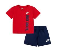 Children's shorts and t-shirt set Nike GFX FT Bleu 5/6 ans