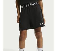 Nike Pro Older Kids' (Boys') Dri-FIT Fleece Shorts - Black - Polyester/Elastane XL